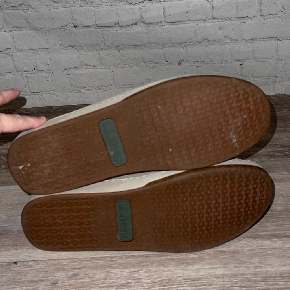 L.L. BEAN MEN'S CAMPSIDE LEATHER BOAT / DOCK SHOES SIZE 13 - Picture 11 of 15